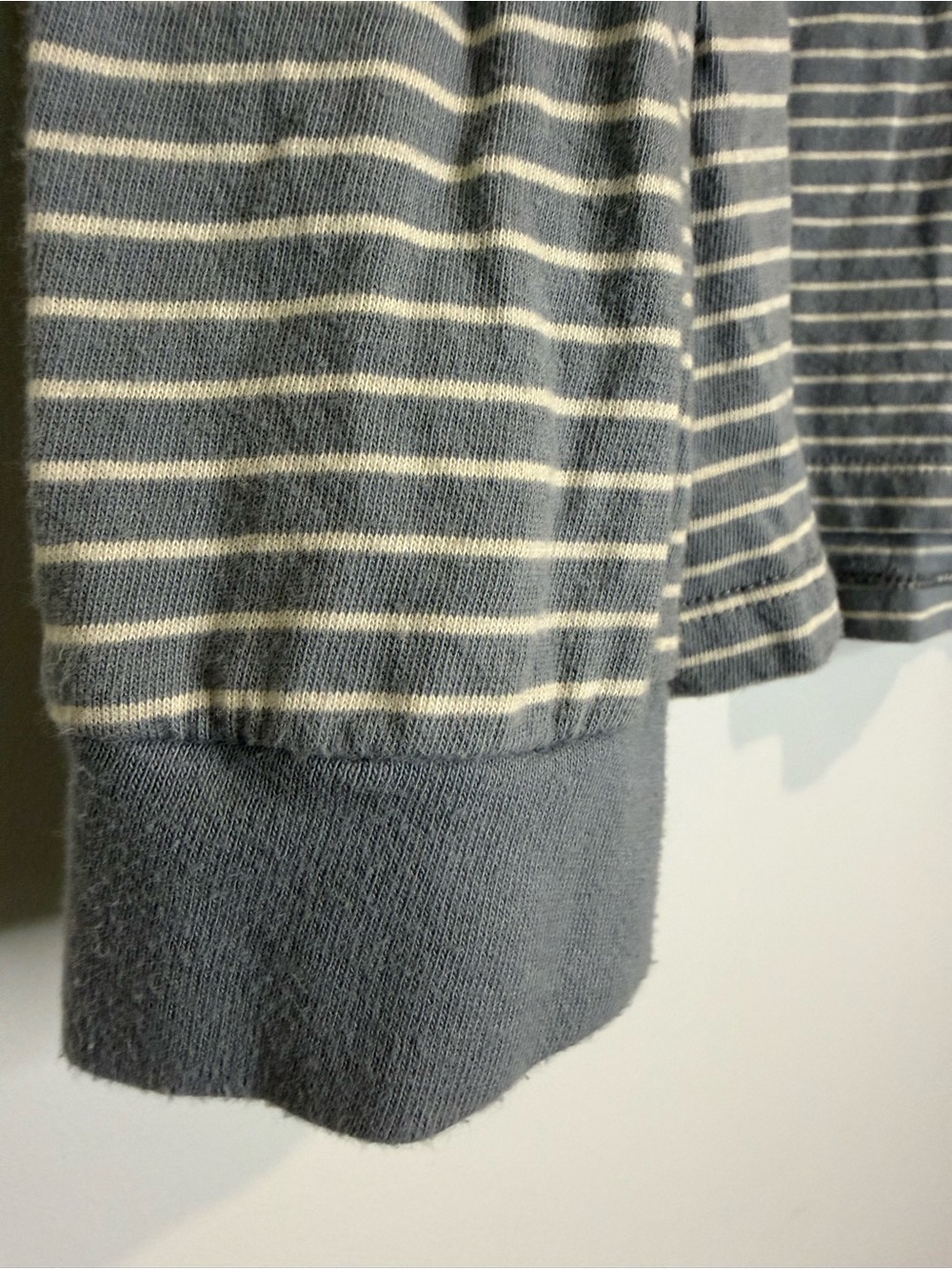 Katin Gray and White Striped Hooded Long-Sleeve Shirt - Picture 2 of 6
